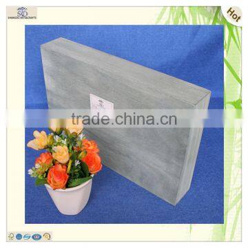 Cheap Handmade Shabby Antique Processed Standing Paulownia Wooden Tray photo-5