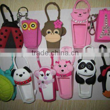 3D Cute Flower Silicone Pocketbac Holder for Travel photo-4