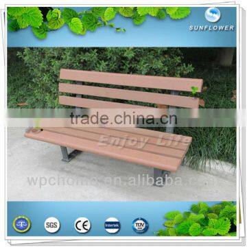 WPC bench/ composite garden benches/ outdoor bench