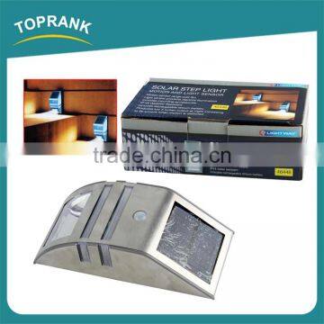 High quality 3m motion and light sensor solar step light