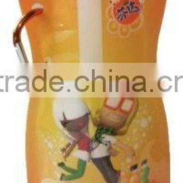 PVC water Juice Wine foldable Bag/ folding bag/ folding bottle