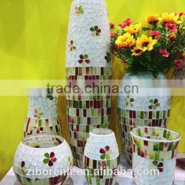 Fresh Exquisite Mosaic Cheap Antique Style Vase photo-2