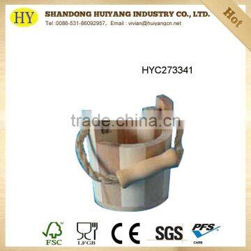 wholesale small garden use wooden bucket