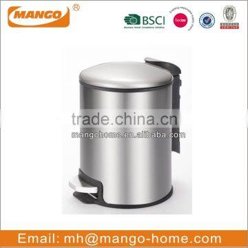 Household Color Coated Soft Close Foot Pedal Trash Bin photo-5