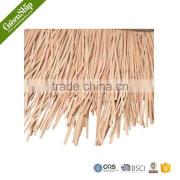 UV Protective & Waterproof Plastic Thatch Roof for Garden and Hotel Decoration