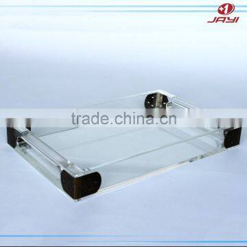 Customized Handmade acrylic serving tray