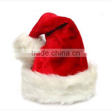 Best selling new products red premium fabric cap plush wool felt hat body blank wholesale for adult dad Christmas gift decor