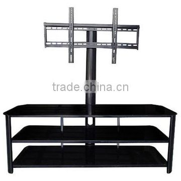 Modern metal tv display rack for home