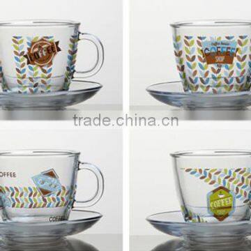 6oz 8oz 10oz 12oz Color Printing Glass Coffee Mug photo-3