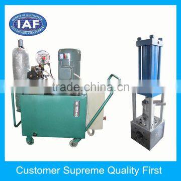 Kinds hydraulic extrusion screen changer for standard extruders