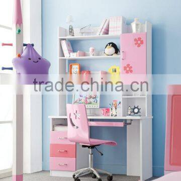RD105 Love Twins Girl Pink Princess Bedroom Set 2016 New Children Kids Colofurl Cartoon Furniture on Sale in Stock photo-3