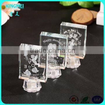 Optical Glass Beautiful Clear Crystal Peacocks For Premium Gifts photo-6