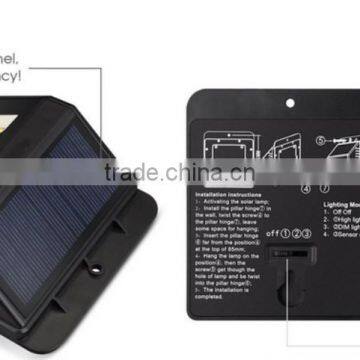 8LED Solar Power Lights 3Mode Outdoor Led Grow Light for Path Garden Lighting-4Pack photo-3