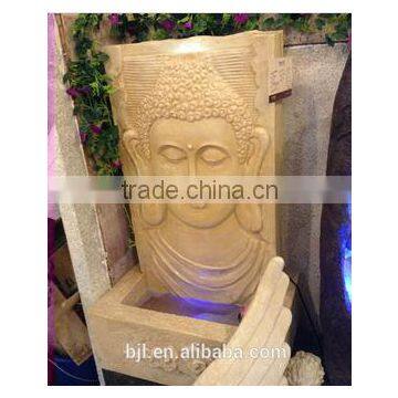 India water fountain sandstone decoration wall buddha fountain