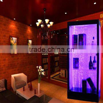 Lighted Water Bubble Acrylic Jewelry Display Case Showcase Decoration