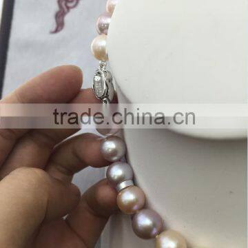 Wholesale 10-11mm Colorful Freshwater Pearl Necklace photo-4