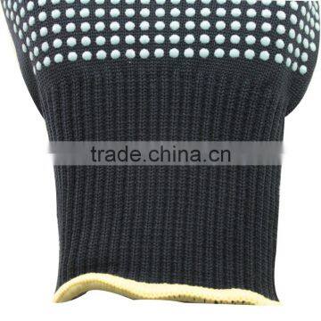 NMSAFETY Good Grip13 Gauge Dark Blue 100% Polycotton Liner Dotted Powderblue Pvc on Palm Anti Dlip Work Safety Gloves photo-4