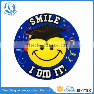 2017 HOT sale graduation souvenirs led flashing button badge