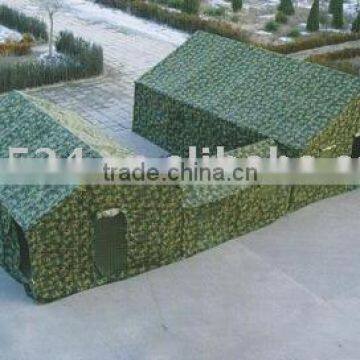 kitchen work and dining-hall combination tent (military tent)