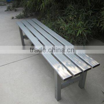 Aluminum patio bench outdoor bench