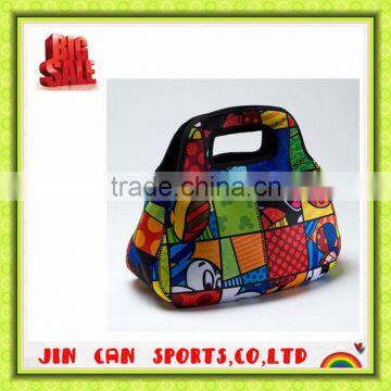 Newest design neoprene handle beach bag