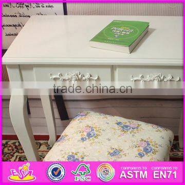 2016 Wholesale Cheap Luxury Bedroom Solid Wooden Vanity Table W08G189 photo-4