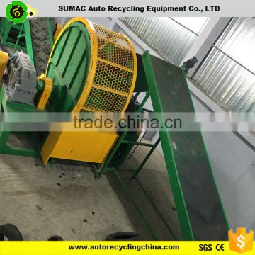 European standard professional scrap tire crusher