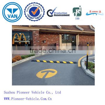 traffic speed bump road speed bump rubber speed bump with large bearing weight