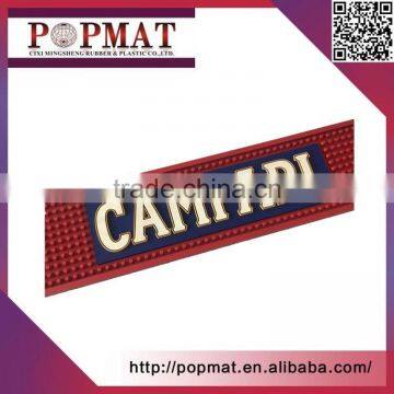 Big size 3D promotional PVC bar mat rubber bar mat