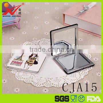 Square beauty magnifying mirror,compact mirror,custom mirrors