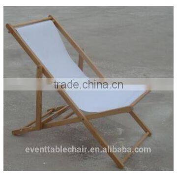 Оптовая продажа портативных деревянных складных стульев для пляжа с канвасом для открытого воздуха photo-2