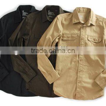 Men's Poplin Casual Shirt photo-4