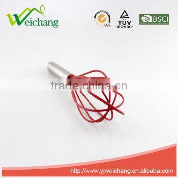WCJ493 Good Quality Egg Whisk Silicone Wire Whisk, Egg Frother, Milk & Egg Beater Blender 10" Hot Sales photo-3