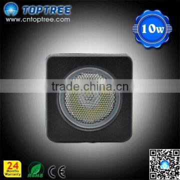 Truck 10w led work light 2inch round square led headlight TP810