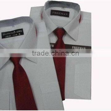 Wholesale white shirt tie for man manufacturer of man shirts