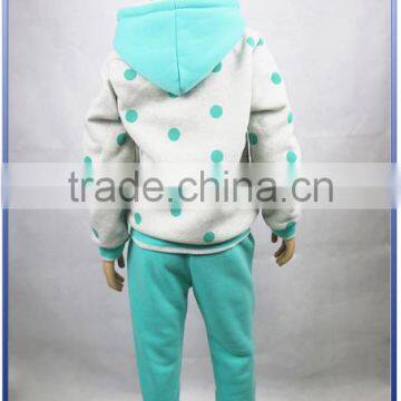New Style Plain Children Hoodies +pants for Girls photo-2