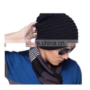 High Quality Fashion Custom Wholesale Slouch Knitted Beanies photo-3