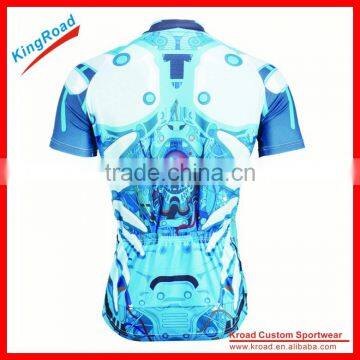 Custom Made Professional Ladies Cycling Short Sleeve Jersey photo-2