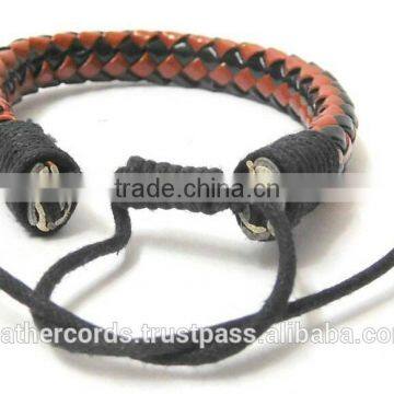 Most Selling Attractive Sude Leater Bracelets for All With Ties Designs Bead Bracelet and Smart Bracelet photo-4