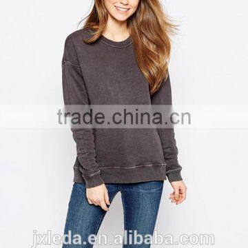 Women 100% Cotton Blank Sweatshirts Wholesale in Nangchang photo-2
