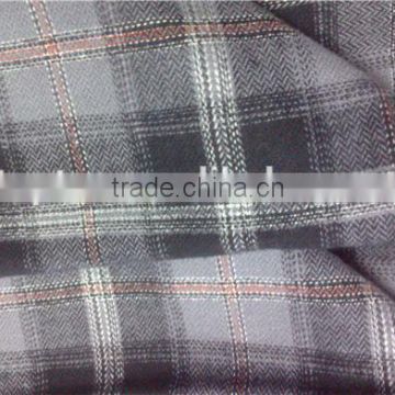 cotton woven yarn dyed plaid flannel fabric