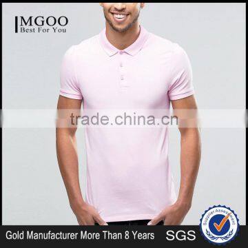 MGOO Custom Made 100 Pima Cotton Plain Polo Shirts Short Sleeves Jersey Tops With Logos Chest