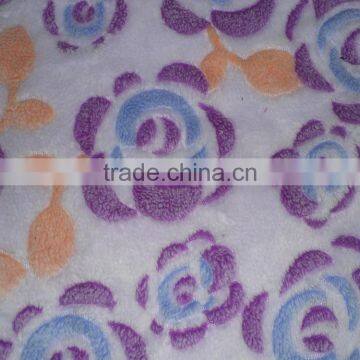 Super Soft and Good Price Printed Coral Fleece Fabric photo-3