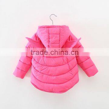 winter sale cute baby girls Cotton-padded jacket/kids girls thick jacket for winter two color