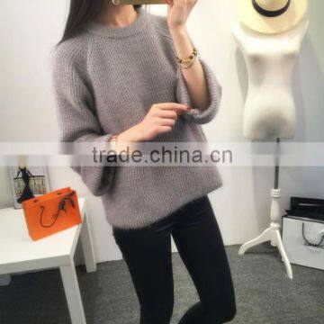 Zm50249b Europe Fashion Ladies Short Coat Pure Color Trendy Women Sweater photo-4