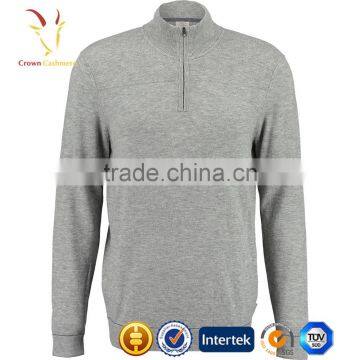 2016 New Fashion Cashmere Sweater Cost Cashmere Jumpers Half Zip Sweater Mens