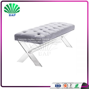 Hot Sale Antique Wedding Sofa Wide Seat Sofa Double Seat Lucite Bench