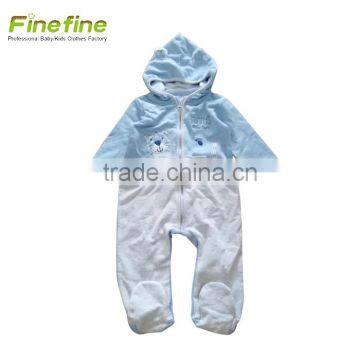 China Factory Organic Cotton Newborn Baby Winter Clothes Baby Romper