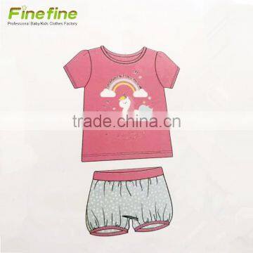 Kids Cartoon Baby Clothing Set