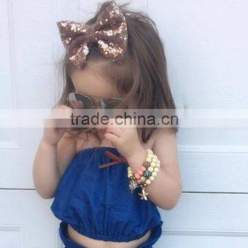S17443A Wholesale Children's Boutique Clothing Girls Boutique Outfits photo-4
